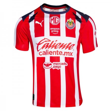 Camisolas Chivas de Guadalajara 1º Equipamento Principal 2025-26 Manga Curta Camisolas Chivas de Guadalajara 1º Equipamento Principal 2025-26 Manga Curta